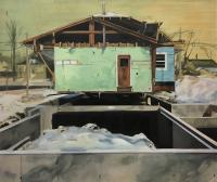 Andrea Kastner "Home Again" oil on canvas 22 x 26" sold