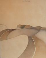 Robert Sinclair: Road Waves acrylic on canvas 30 x 24"